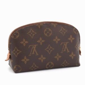 EUC- LOUIS VUITTON MONOGRAM POCHETTE COSMETIC MAKEUP POUCH